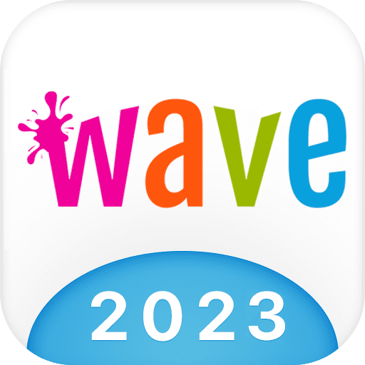 Wave Animated Keyboard Emoji