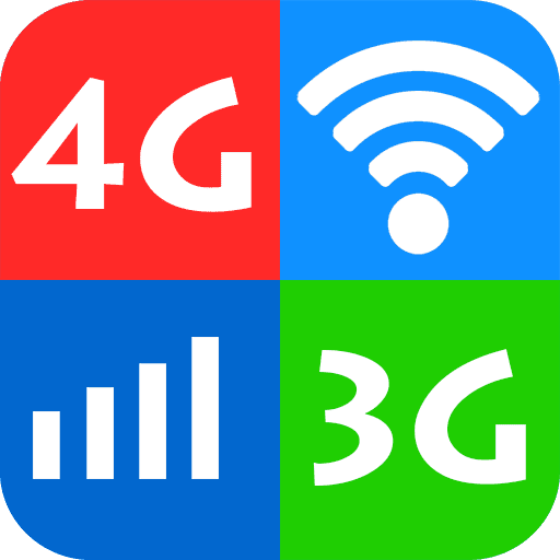 WiFi, 5G, 4G, 3G speed test